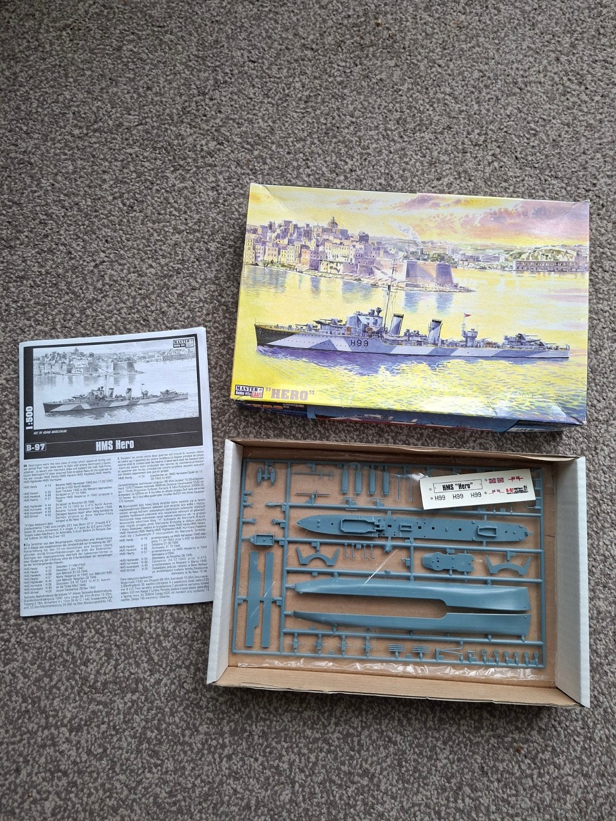 HMS HERO, Hobby en Vrije tijd, Ophalen of Verzenden