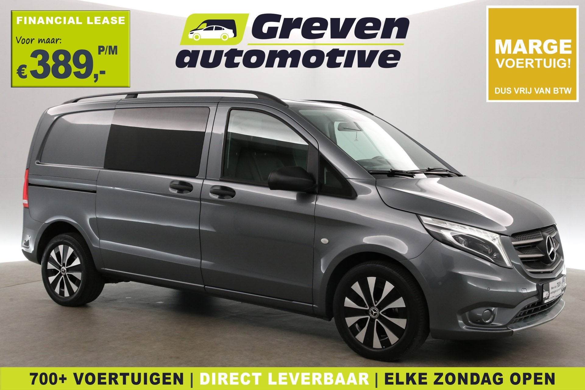 Mercedes-Benz Vito 119 CDI | Marge | Automaat | Airco | Came, Automaat, Gebruikt, Start-stop-systeem, 190 pk
