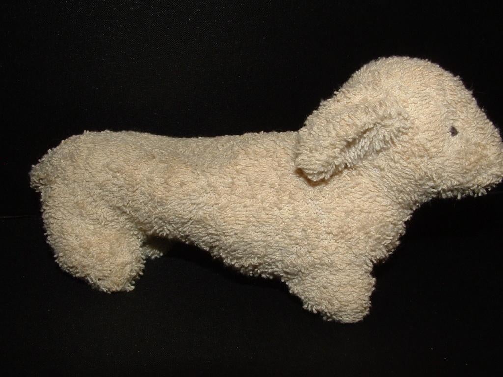 HAPPY HORSE HOND TECKEL BADSTOF BEIGE MET, Kinderen en Baby's, Speelgoed | Knuffels en Pluche, Ophalen of Verzenden, Nieuw, Overige typen