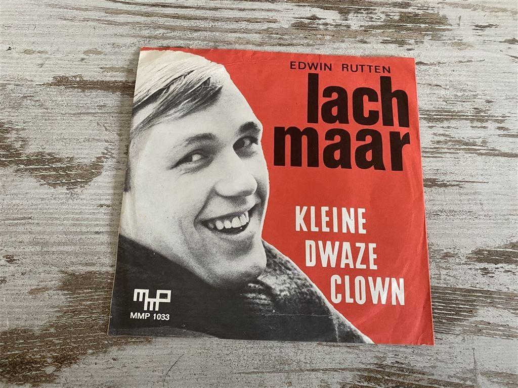 Edwin Rutten - kleine dwaze clown / lach maar [1410], Cd's en Dvd's, Vinyl Singles, Verzenden, Zo goed als nieuw, Nederlandstalig