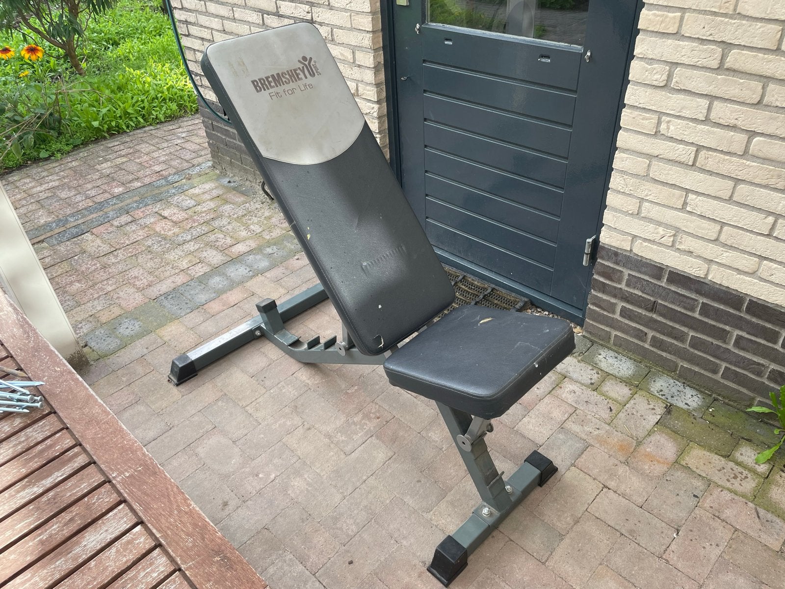 Verstelbare fitnessbank van Bremshey, Ophalen, Gebruikt, Armen, Fitnessbank