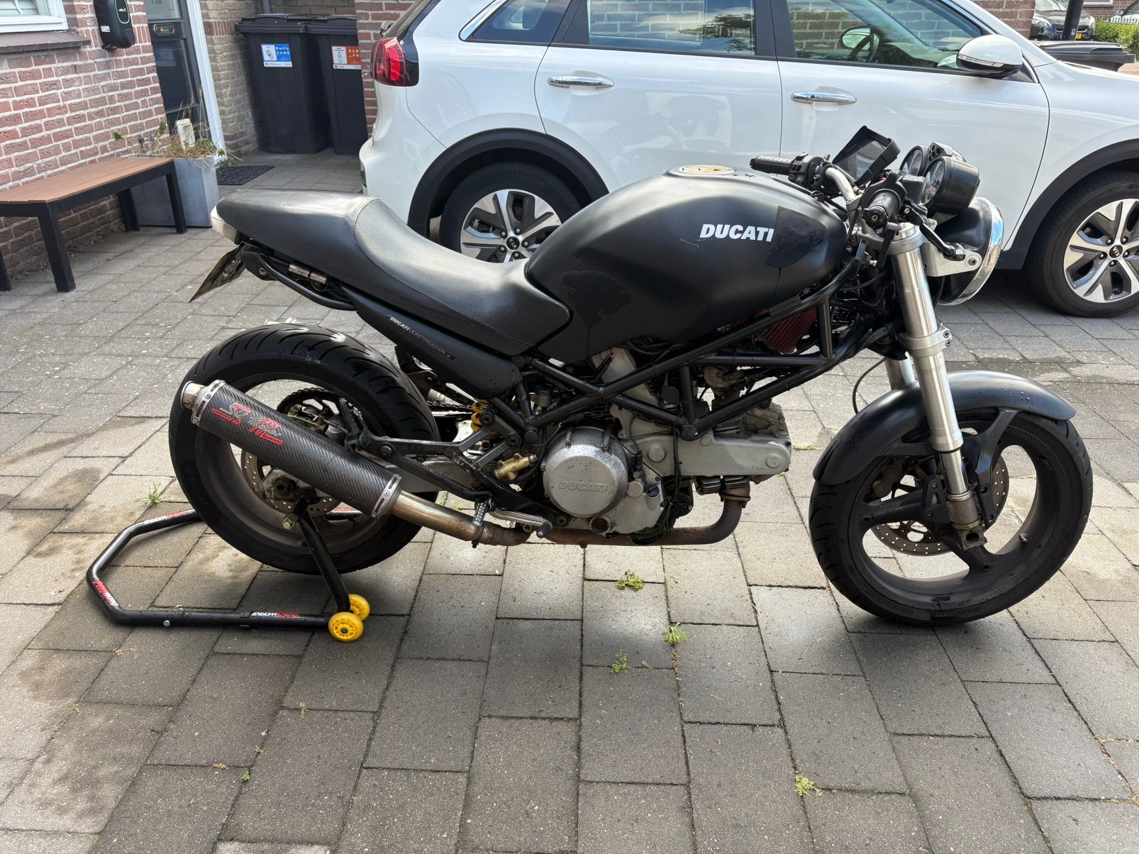 Ducati Monster 620IE, Ophalen, Gebruikt
