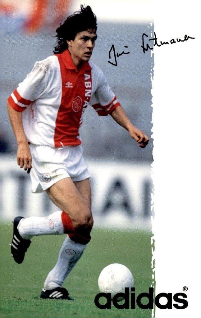 AJAX Jari Litmanen, Ophalen of Verzenden, Zo goed als nieuw, Ajax, Spelerskaart