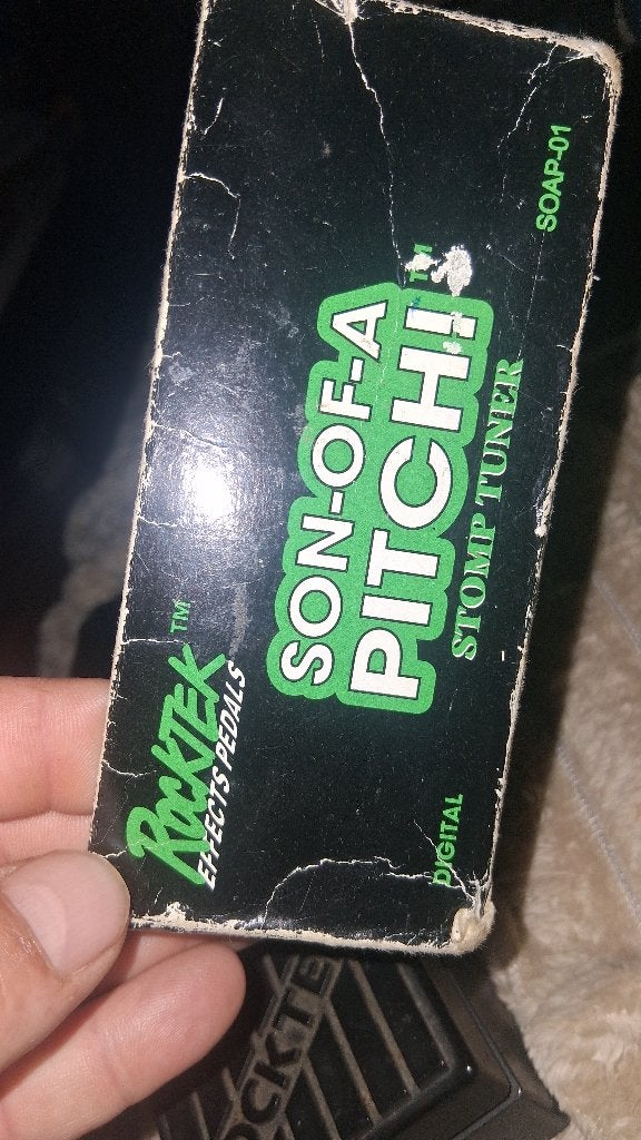 rocktek son of a pitch stomp tuner, Ophalen of Verzenden, Zo goed als nieuw, Gitaar, Minder dan 50 watt