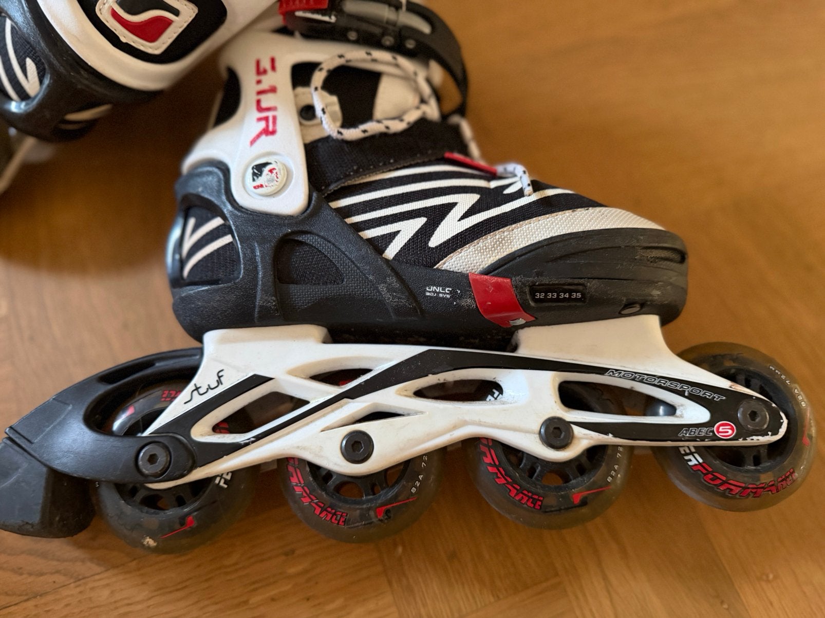 Kinder skeelers, Verstelbaar, Kinderen, Zo goed als nieuw, Inline skates 4 wielen