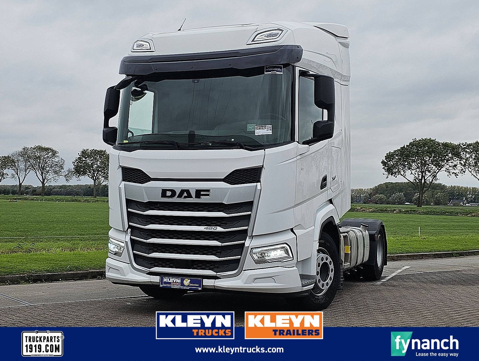 DAF XFN 480, Automaat, Euro 6, Wit, Bedrijf