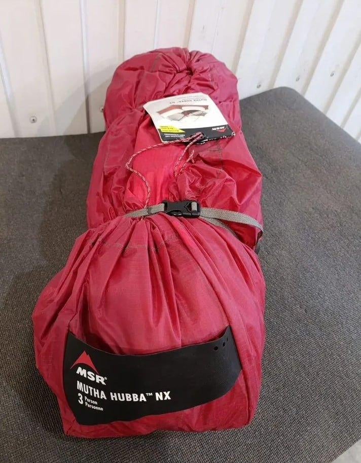 MSR Mutha Hubba NX tent (3-persoons), Caravans en Kamperen, Tenten, Ophalen of Verzenden, Nieuw, Tot en met 3