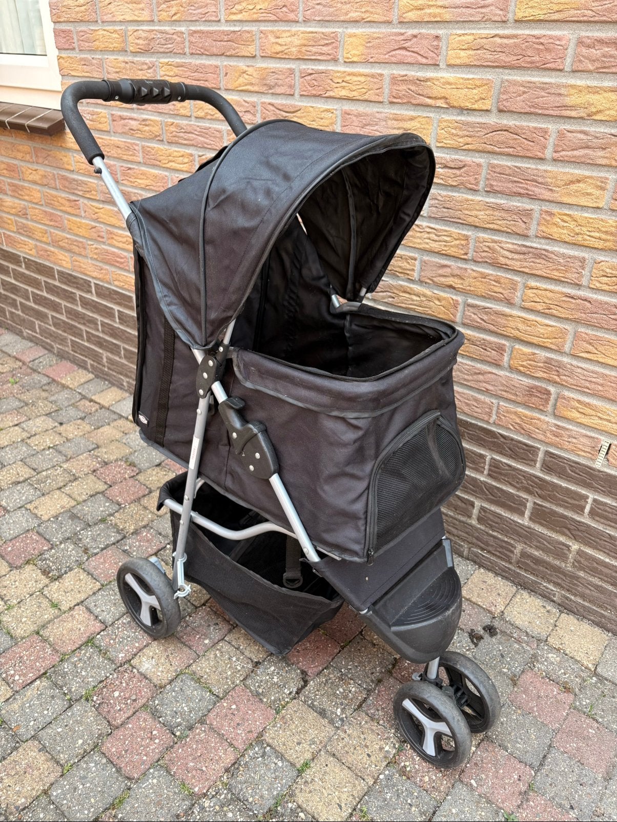 Hondenbuggy, Ophalen, Gebruikt, Hondenbuggy