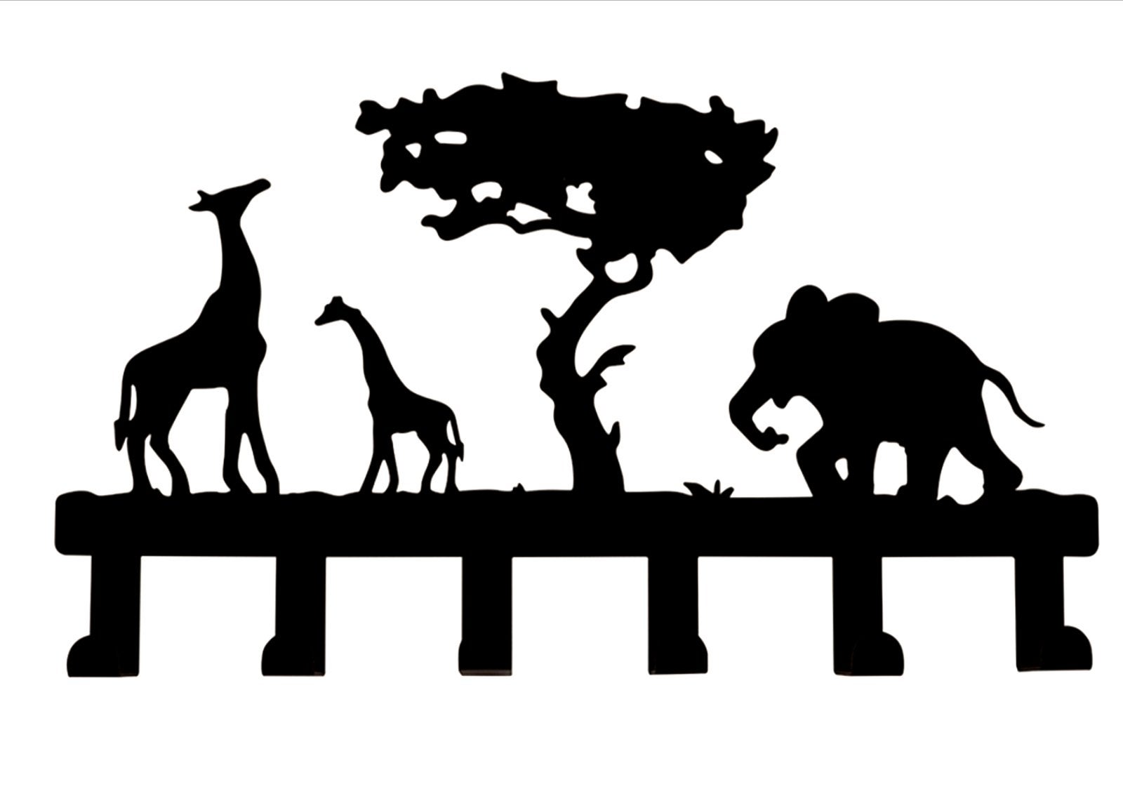 Partij 200x Kapstok kinderkamer dieren - wandkapstok 6 haken, Huis en Inrichting, Wandkapstok, Nieuw, Ophalen of Verzenden, Minder dan 100 cm