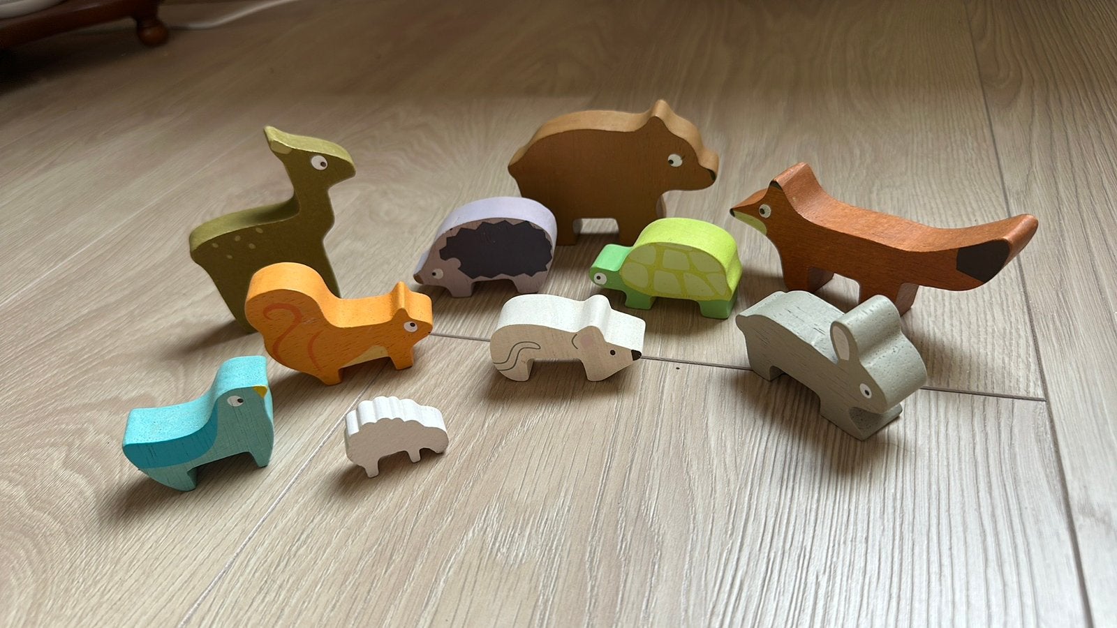 Le Toy Van Forest Stacker Tower Houten Dieren Stapelspel, Ophalen of Verzenden, Zo goed als nieuw, Overige typen