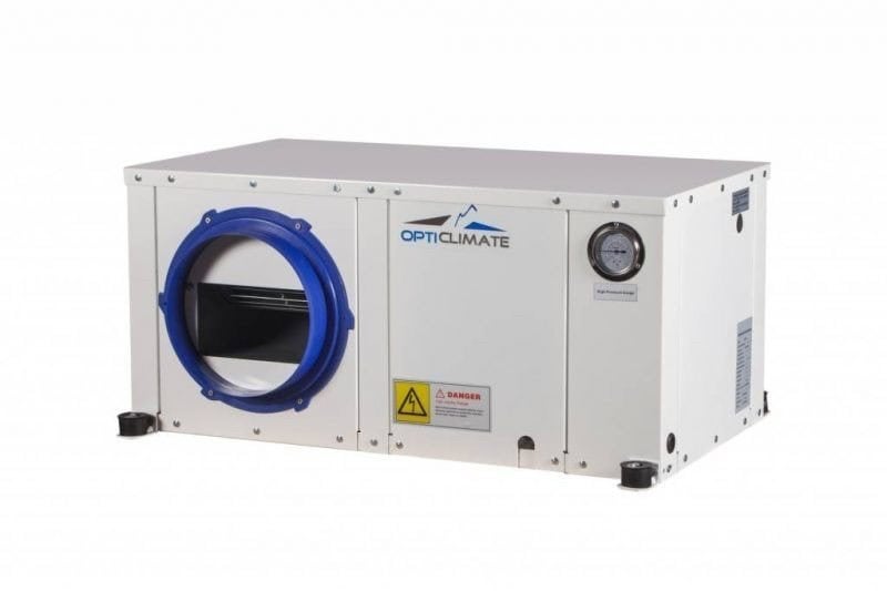 OptiClimate Pro 3 - Professionele Airco/Ontvochtiger, Ophalen, 3 snelheden of meer, Zo goed als nieuw, Energieklasse A of zuiniger