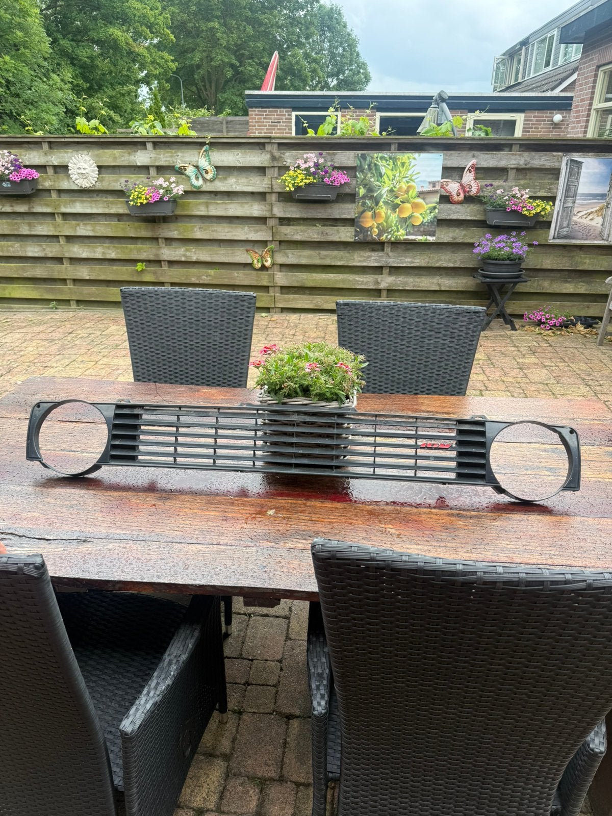 Golf 1 grill met 16v logo, Ophalen of Verzenden, Bumper