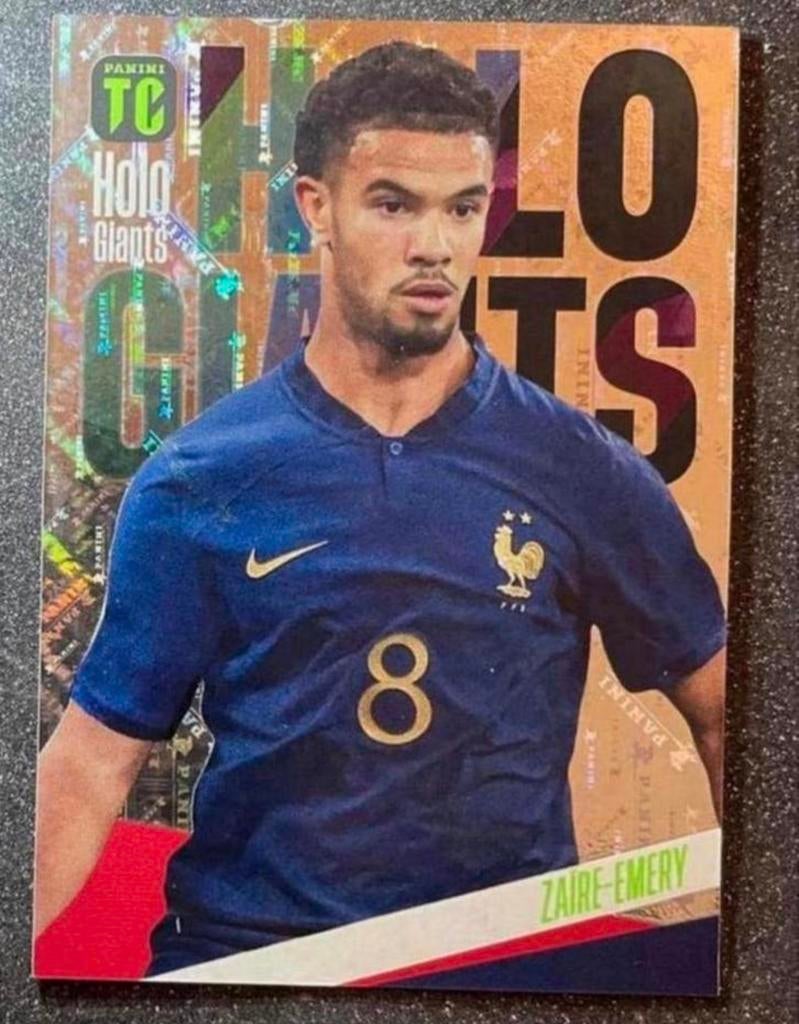 Panini Top Class 2024    HOLO GIANTS    ZAÏRE-EMERY   FRANCE, Verzenden, Zo goed als nieuw, Plaatje