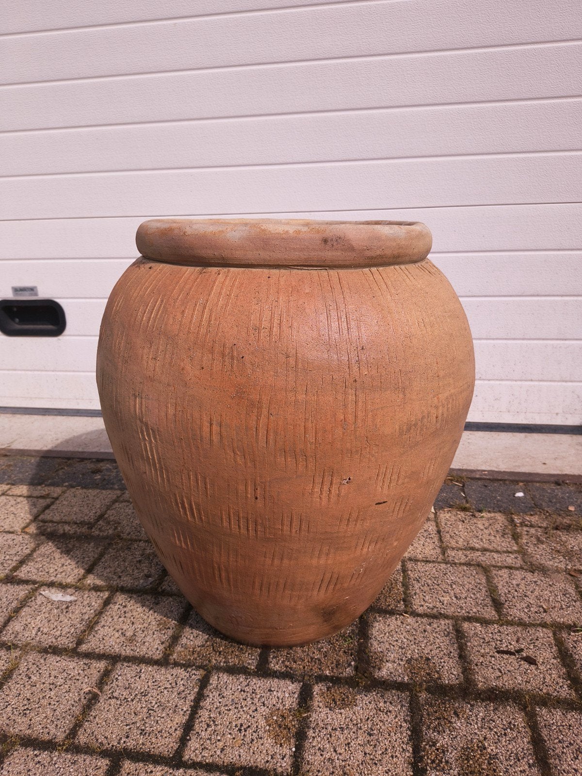 Bloempot kruik., Tuin en Terras, Bloempotten, Ophalen, Gebruikt, 40 cm of meer, Rond