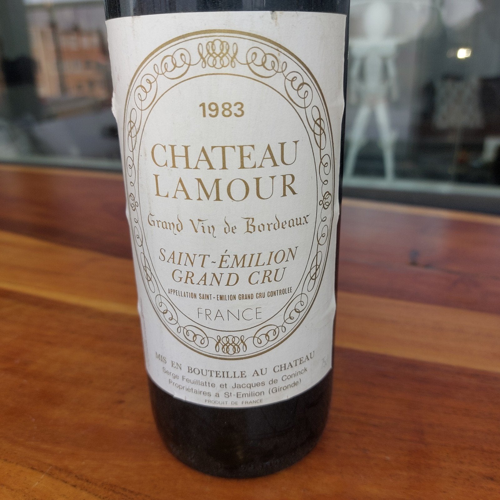 Chateau Lamour 1983, Ophalen of Verzenden, Zo goed als nieuw, Frankrijk, Rode wijn