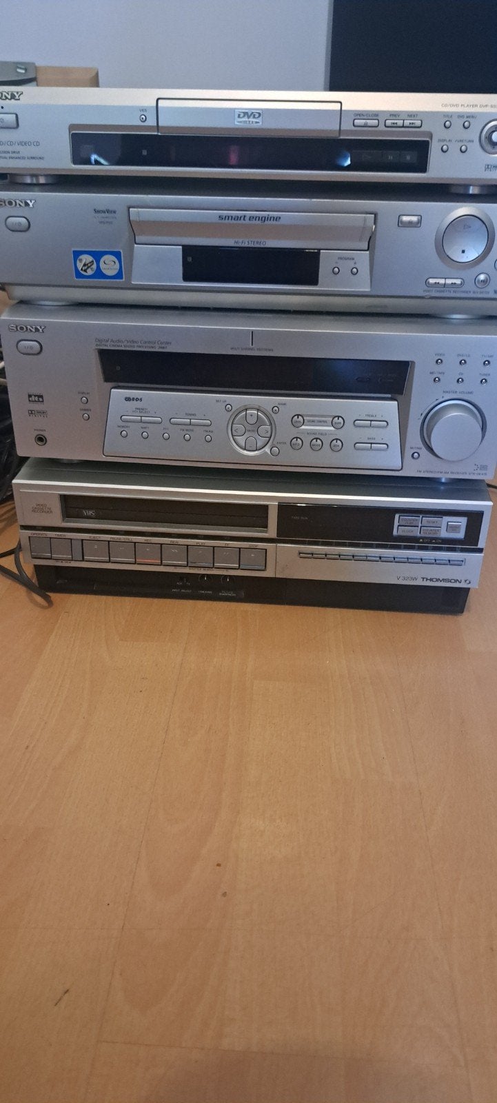 Thomson videorecorder en Sony Plus Boxen, Ophalen, Gebruikt, VHS-speler of -recorder