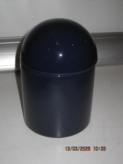 sicart memphis potje met deksel blauw 15,5/10 (379), Ophalen of Verzenden