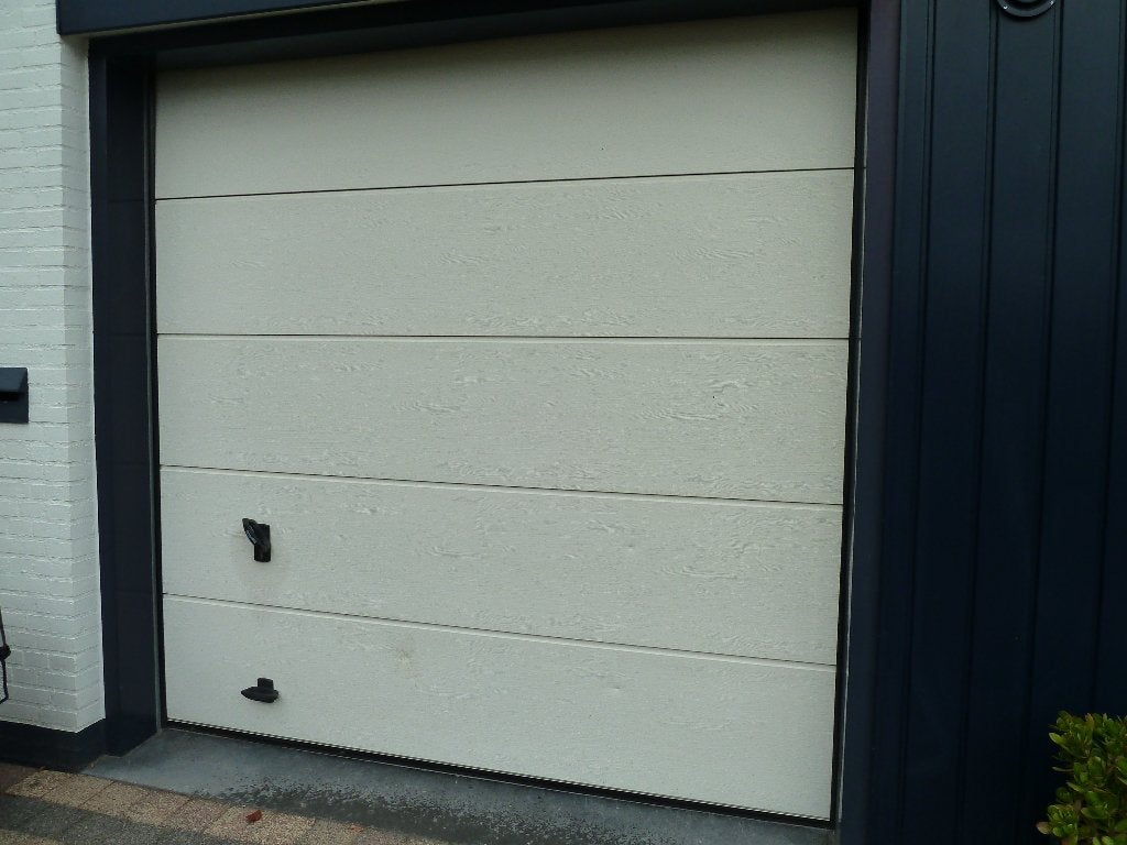 sectionaal garagedeur, Doe-het-zelf en Verbouw, Deuren en Horren, Ophalen, Gebruikt, Garagedeur, Metaal