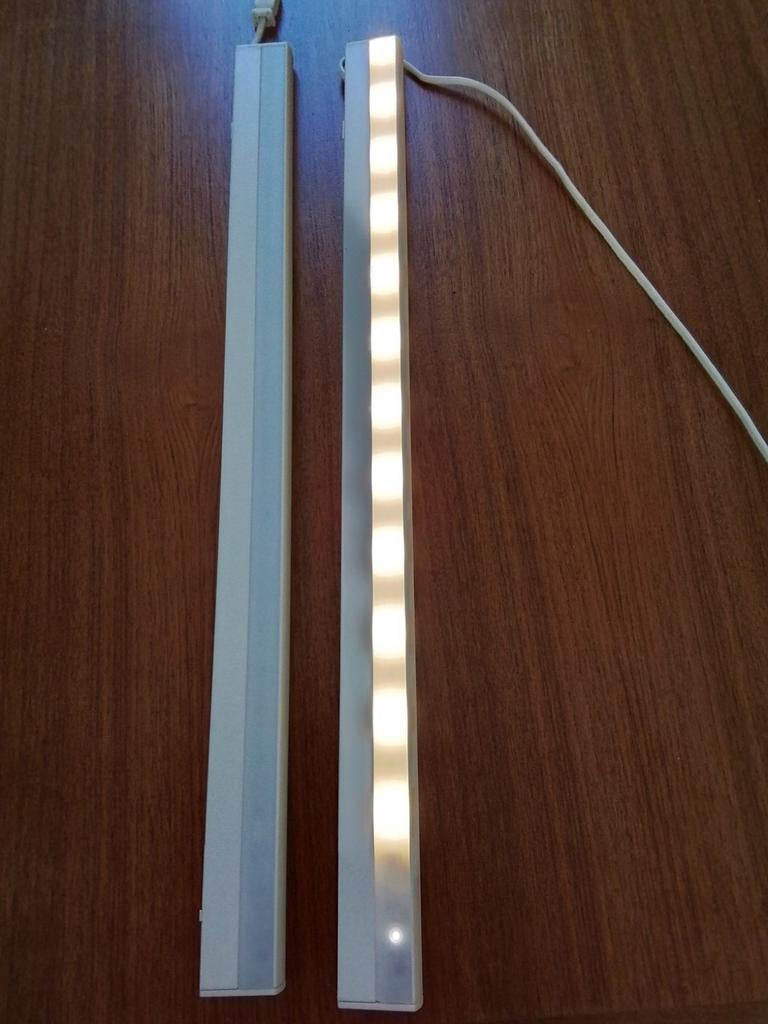 Lampen onderbouw 2x rationell ikea geschakeld dimbaar, Huis en Inrichting, Ophalen of Verzenden