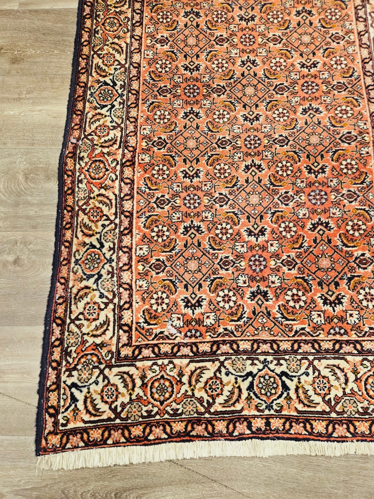 Perzisch Handgeknoopte Loper. Prachtige kleuren. UITVERKOOP!, Crème, Perzisch, 200 cm of meer, Zo goed als nieuw