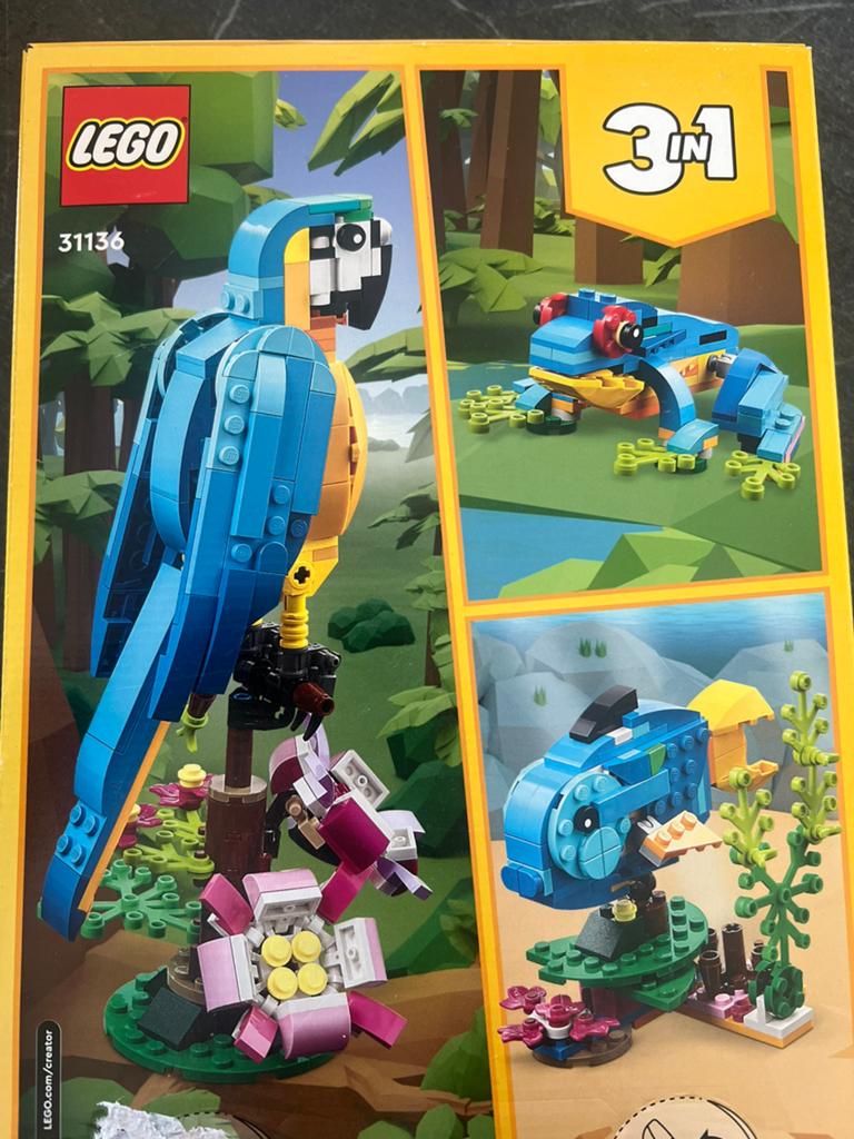Lego papagaai 31136, Ophalen of Verzenden, Nieuw