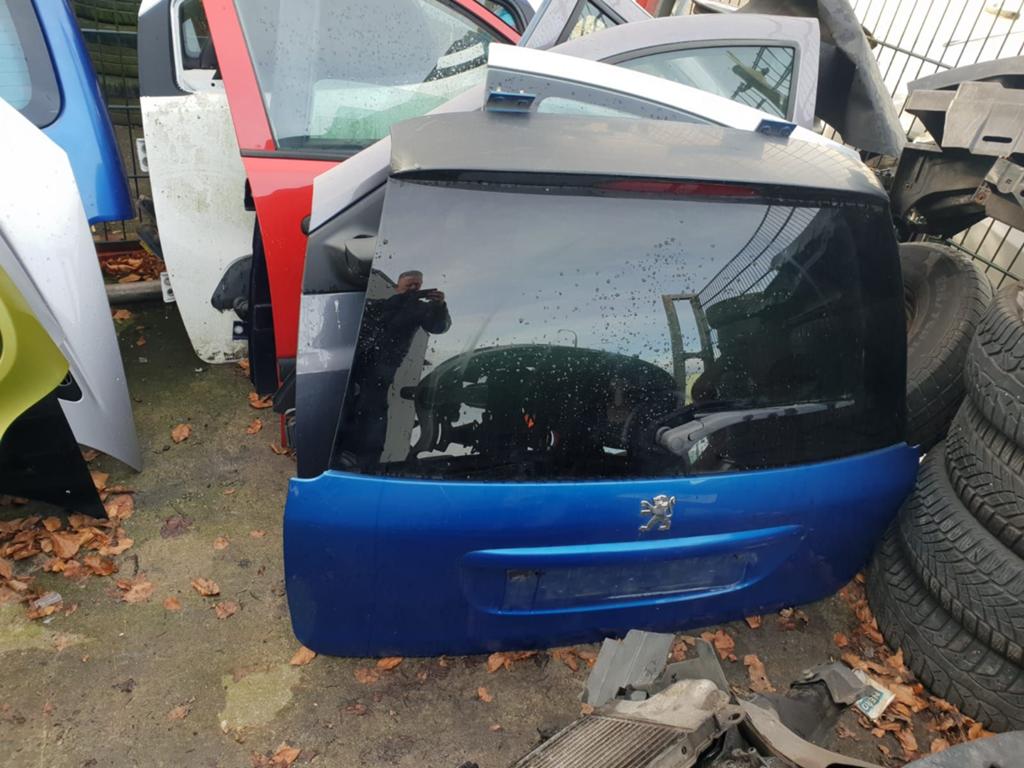 PEUGEOT 206 SW ACHTERKLEP BJ 98 TOT 2008, Auto-onderdelen, Carrosserie en Plaatwerk, Achterklep, Achter, Gebruikt, Ophalen of Verzenden