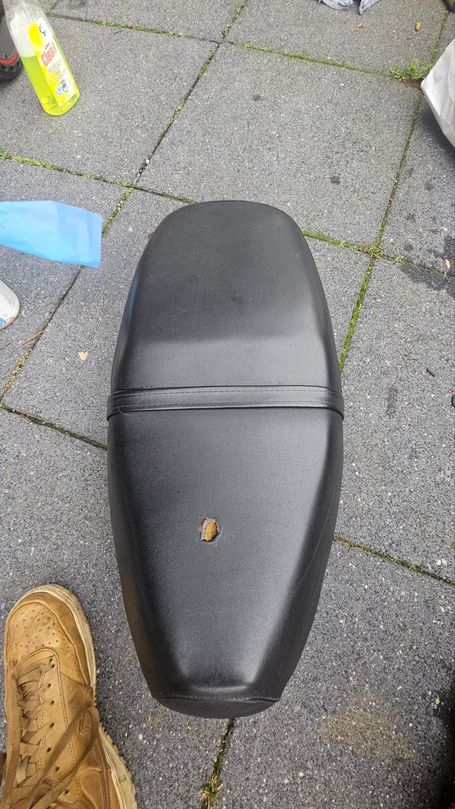 Zadel voor Zip SP98 - Gebruikt, Fietsen en Brommers, Ophalen, Gebruikt, Zadel, Piaggio