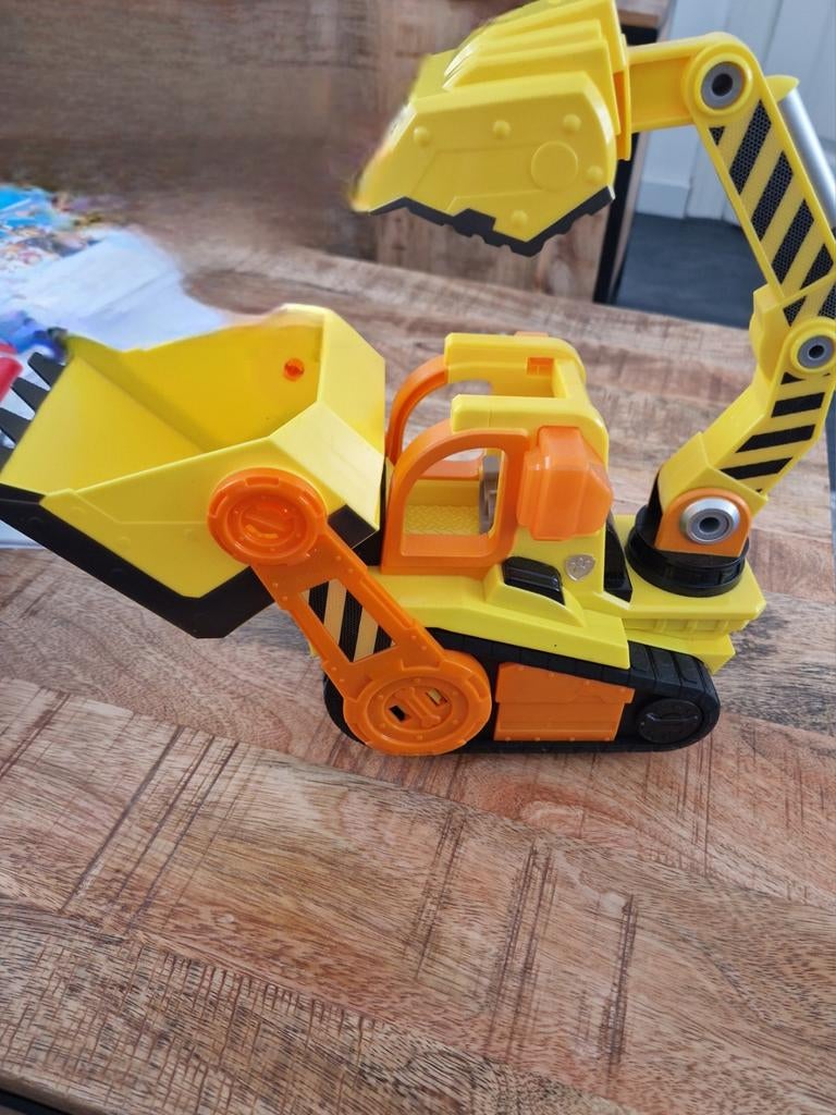 Paw Patrol Rubble graafmachine/bulldozer, Ophalen of Verzenden, Nieuw