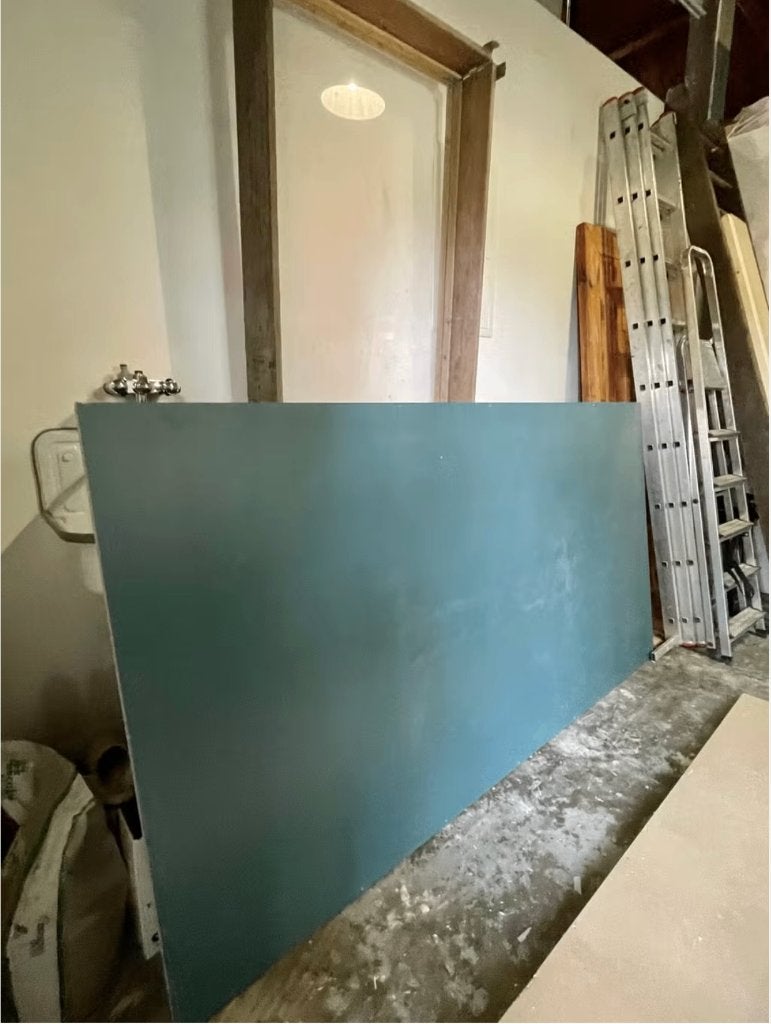 Plaatmateriaal, Constructieplaat, 2 stuks, 118x224cm, Doe-het-zelf en Verbouw, Platen en Panelen, Ophalen, Gebruikt, Hout, 20 tot 50 mm