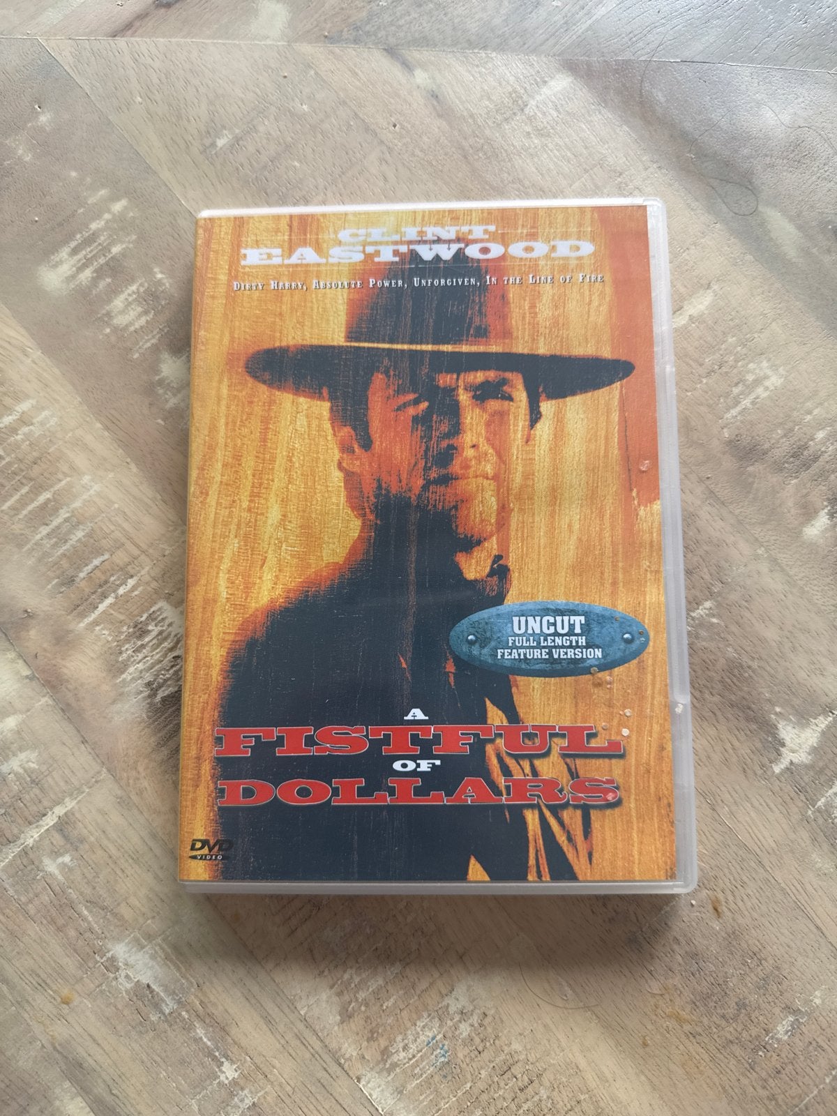 A Fistful of Dollars (Clint Eastwood) DVD - Ongeknipt, Nederlands, Breedbeeld, Ophalen of Verzenden, Vanaf 12 jaar