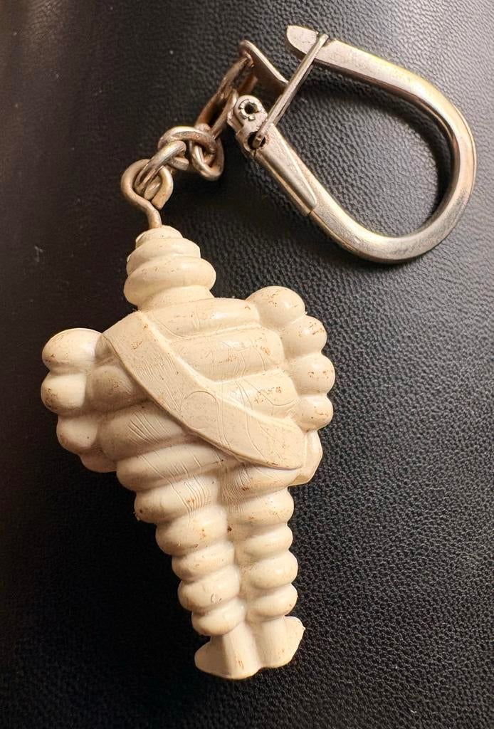 Sleutelhanger Michelin poppetje kunststof, Ophalen of Verzenden, Gebruikt