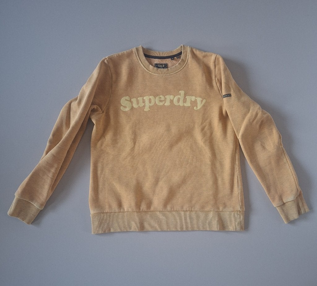 Superdry trui dames, Maat 38/40 (M), Superdry, Geel, Ophalen of Verzenden