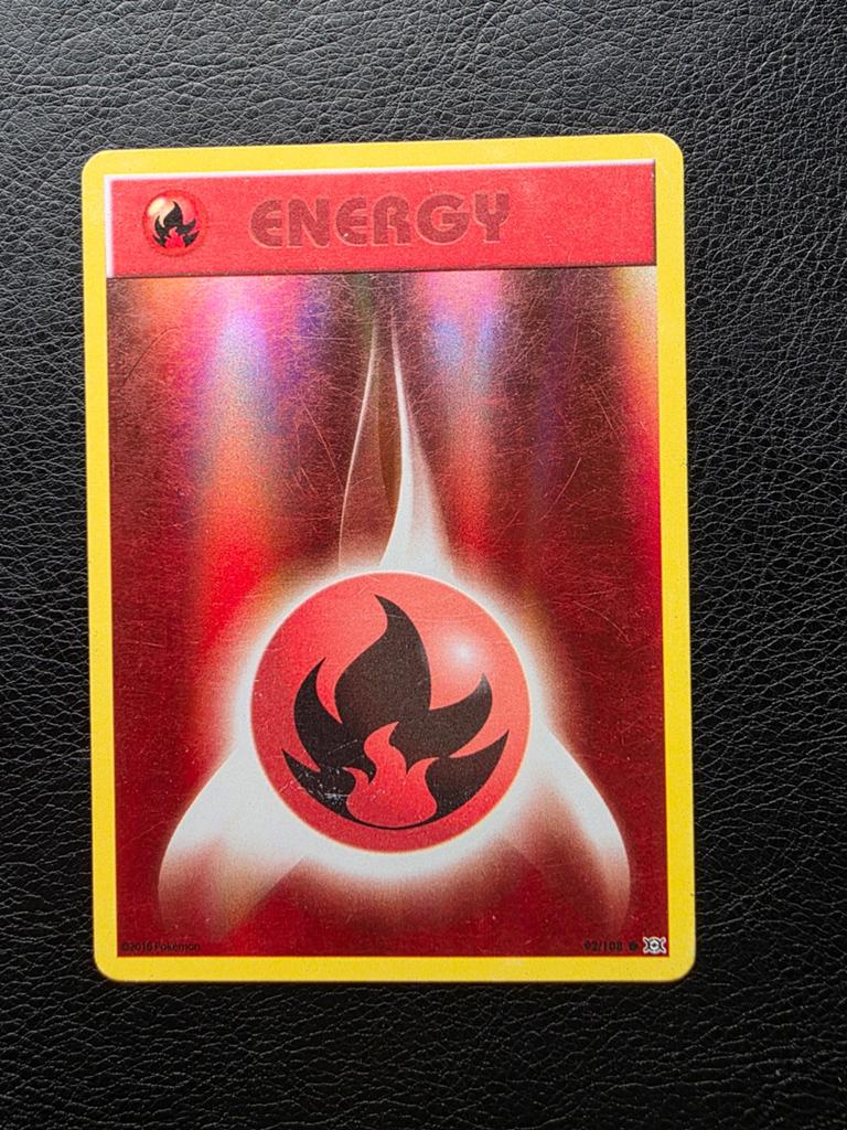 Fire energy #92 xy evolutions reverse, Ophalen of Verzenden, Nieuw, Losse kaart