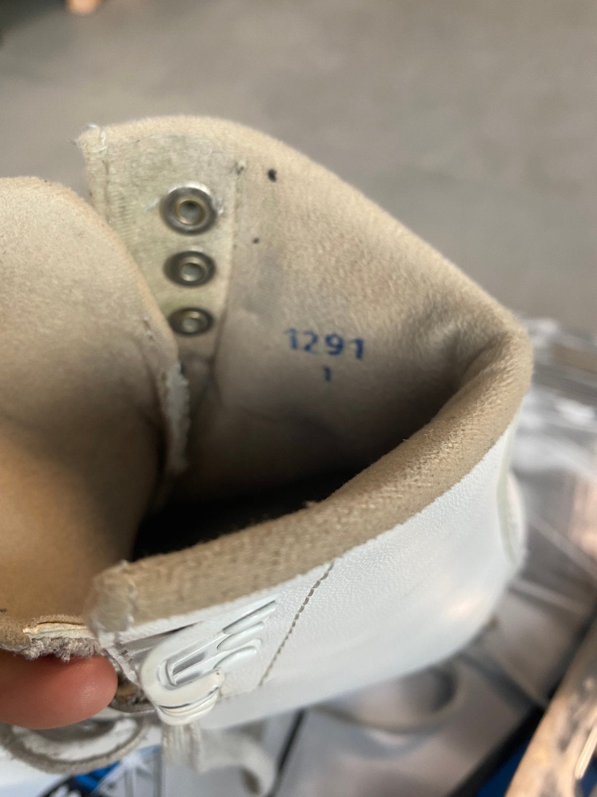 Jackson figure skating boots for kids (size: W1; 30.5), Gebruikt, Kunstschaatsen, Ophalen, Overige merken