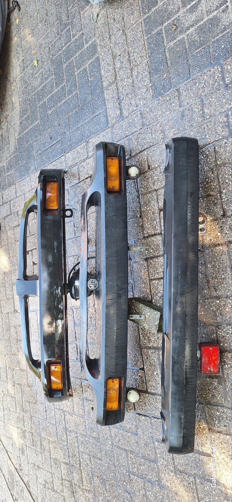 MGB GT en Midget voor-achter bumpers, Ophalen, MG