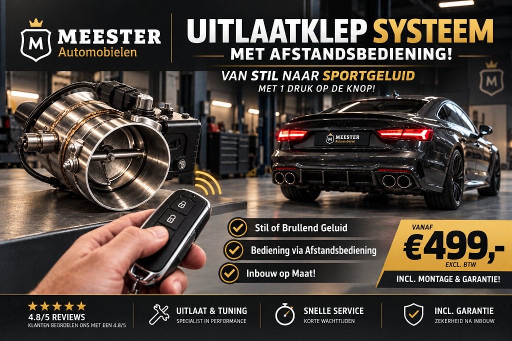 Uitlaatklep Systeem - Stil naar Sportgeluid!, Ophalen