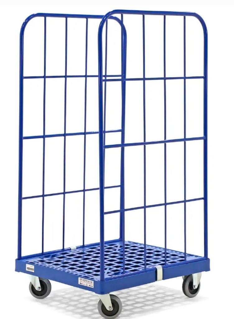 Een z.g.a.n. rolcontainer., 100 liter of meer, Ophalen, Zo goed als nieuw, Transportkar