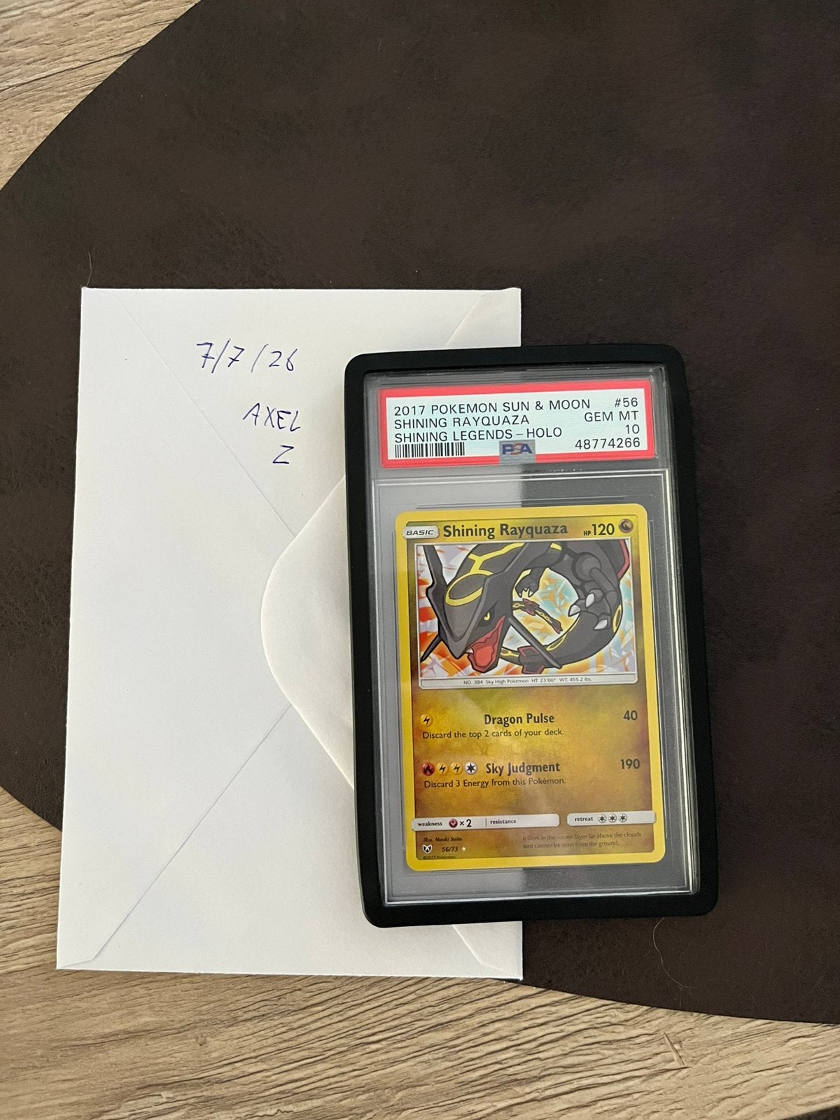 Shining rayquaza psa10, Ophalen, Zo goed als nieuw
