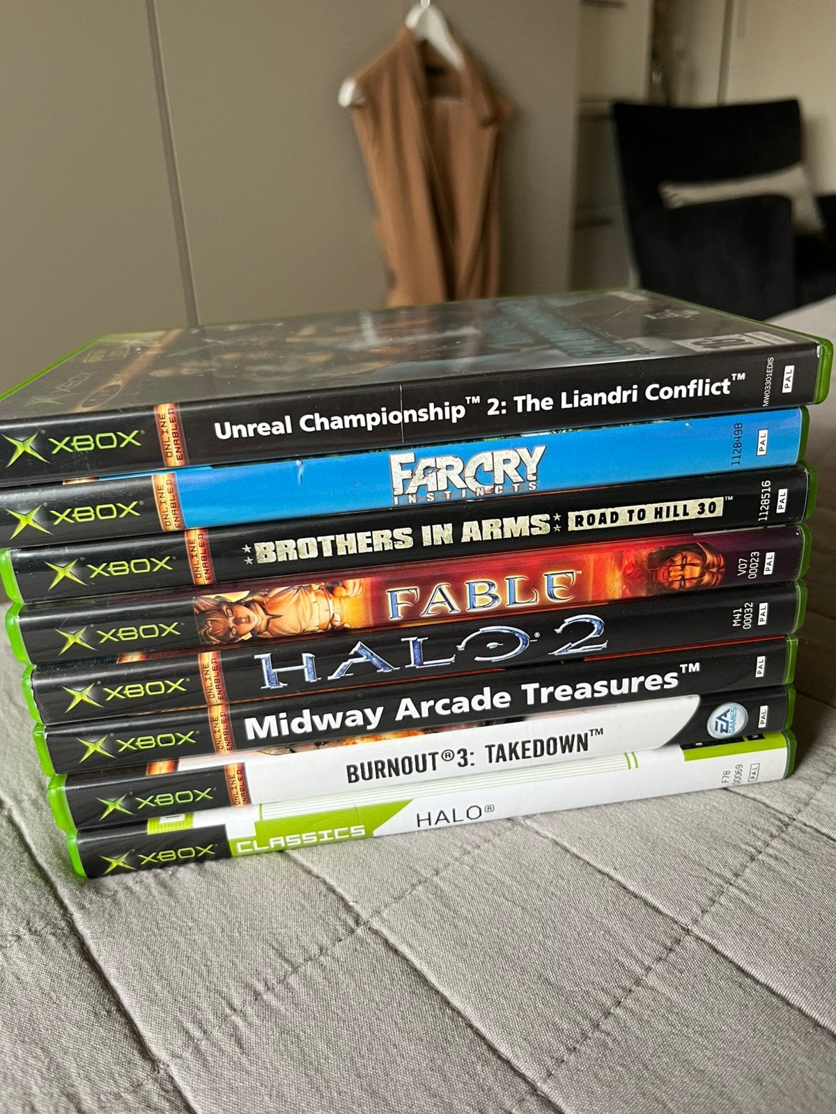 8 spellen xbox 2 controllers, Spelcomputers en Games, 2 spelers, Ophalen of Verzenden, Zo goed als nieuw, Vanaf 3 jaar
