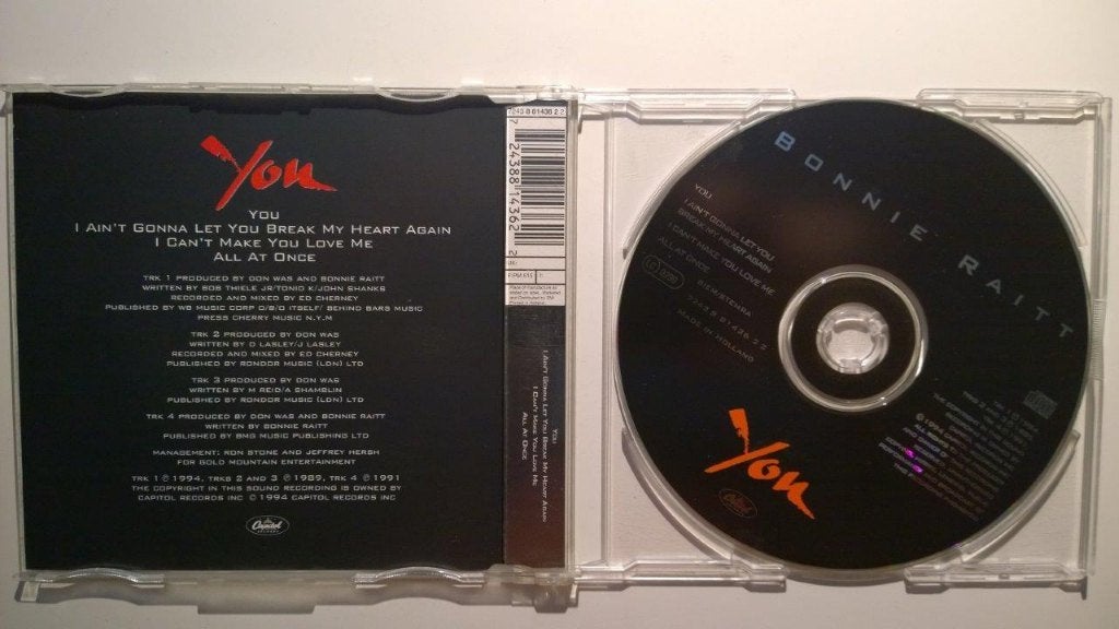 Bonnie Raitt - You, Ophalen of Verzenden, Zo goed als nieuw, Pop