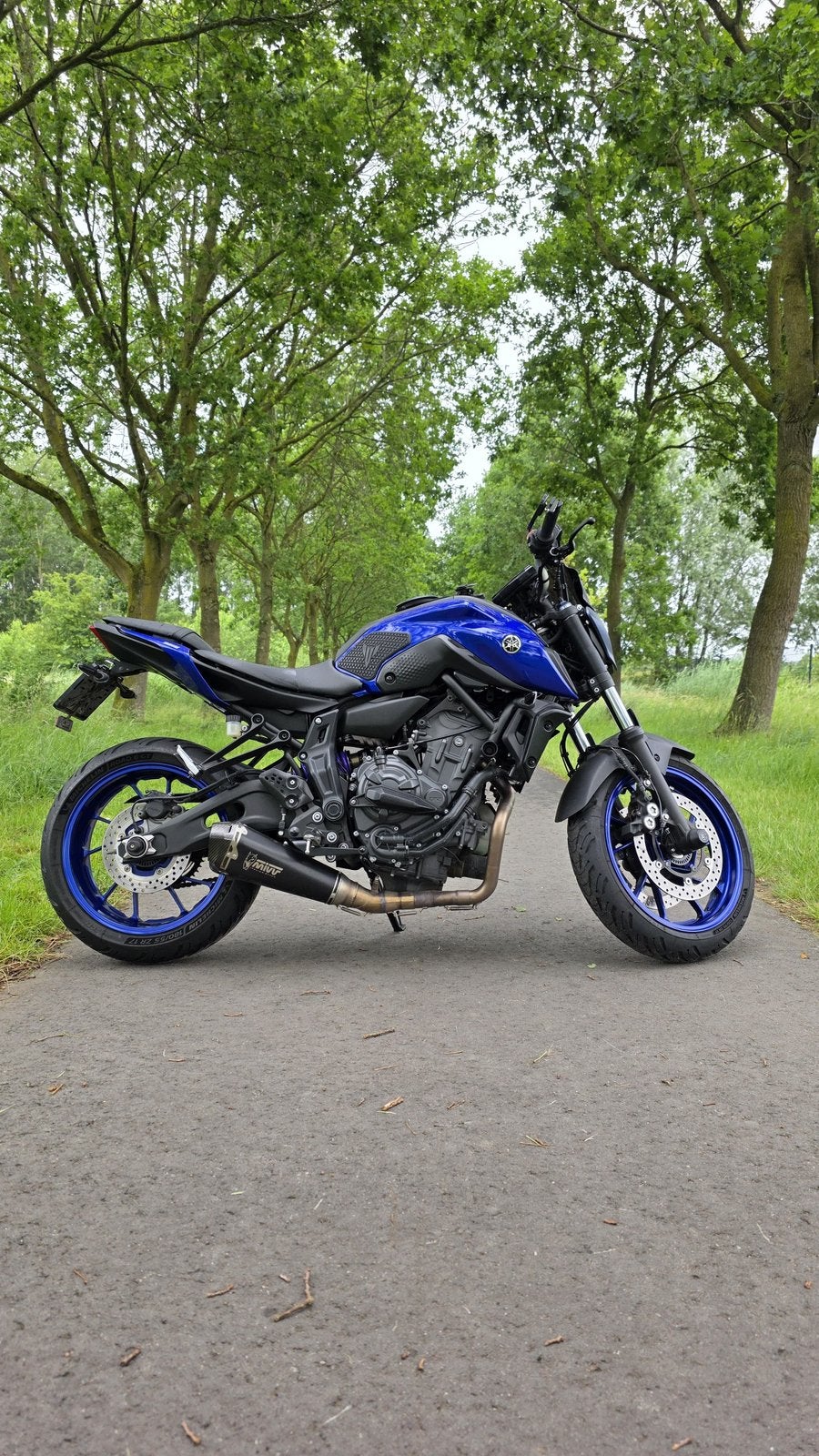 MT-07 2022 |Hyperpro | Mivv | Michelin Road 6 GT, 2 cilinders, Motorrijbewijs A, Gebruikt, Meer dan 35 kW