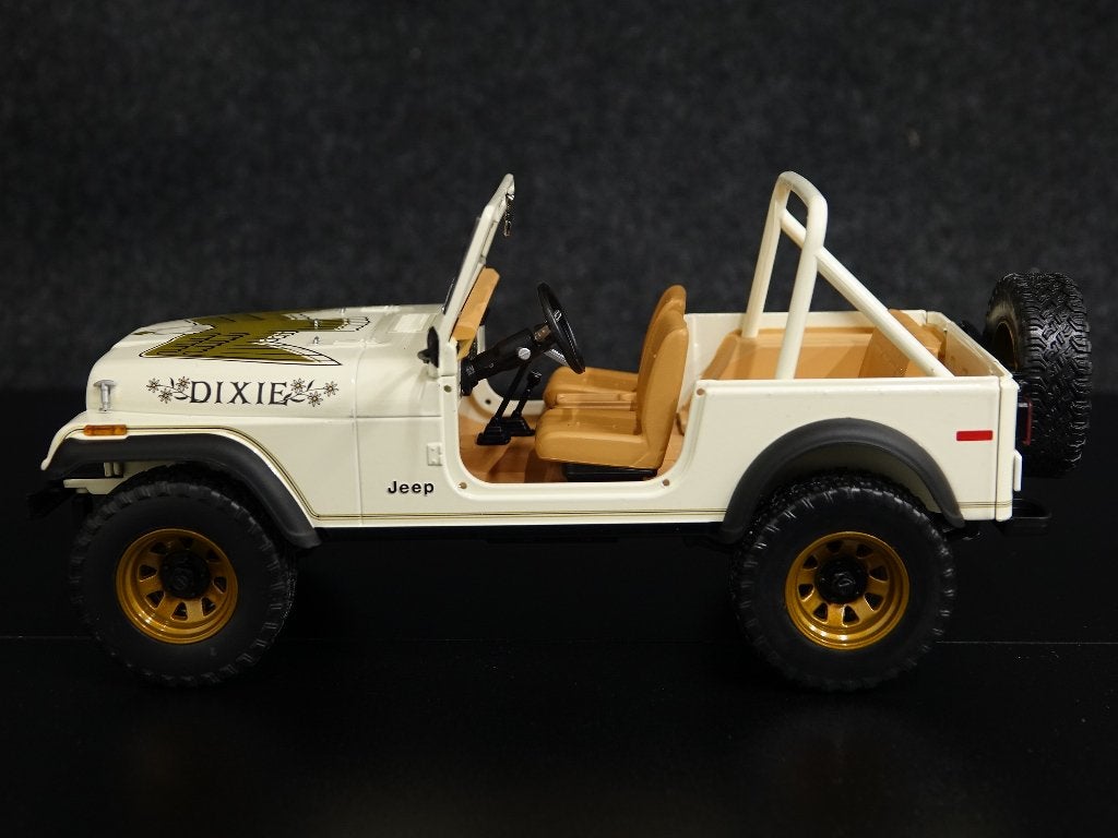 Greenlight 1:18 1979 Jeep CJ-7 Dixie Dukes of Hazzard, Overige merken, Auto, Nieuw, Ophalen of Verzenden