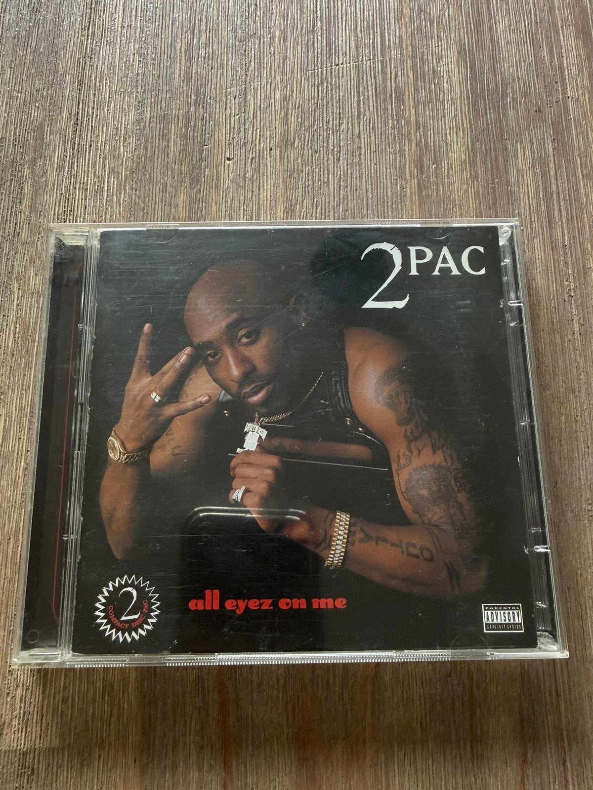 2Pac - All Eyez On Me (2xCD) Death Row Records, Ophalen of Verzenden, Zo goed als nieuw