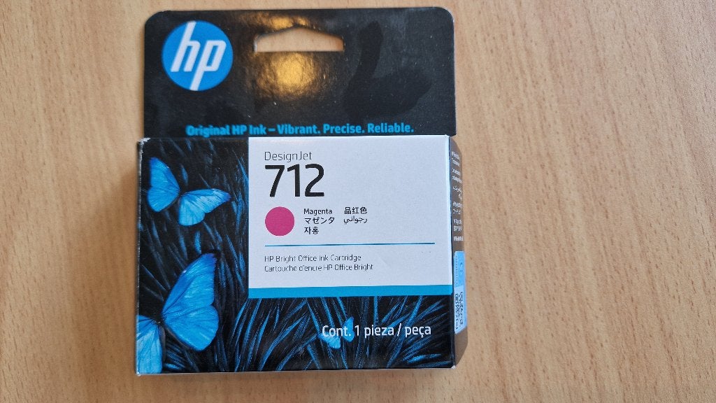 HP Cartridge DisignJet 712 roze, Ophalen of Verzenden, Nieuw, Cartridge, Hp
