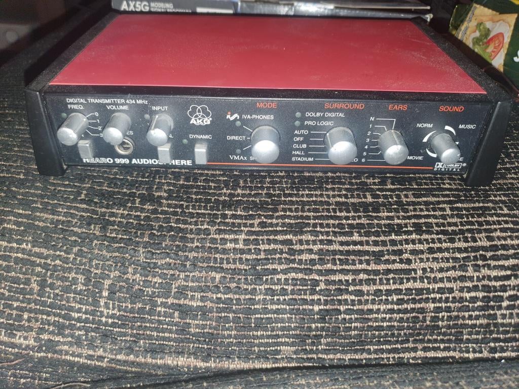AKG HEARO 999 AUDIOSPHERE Digitale Transmitter, Ophalen, Gebruikt