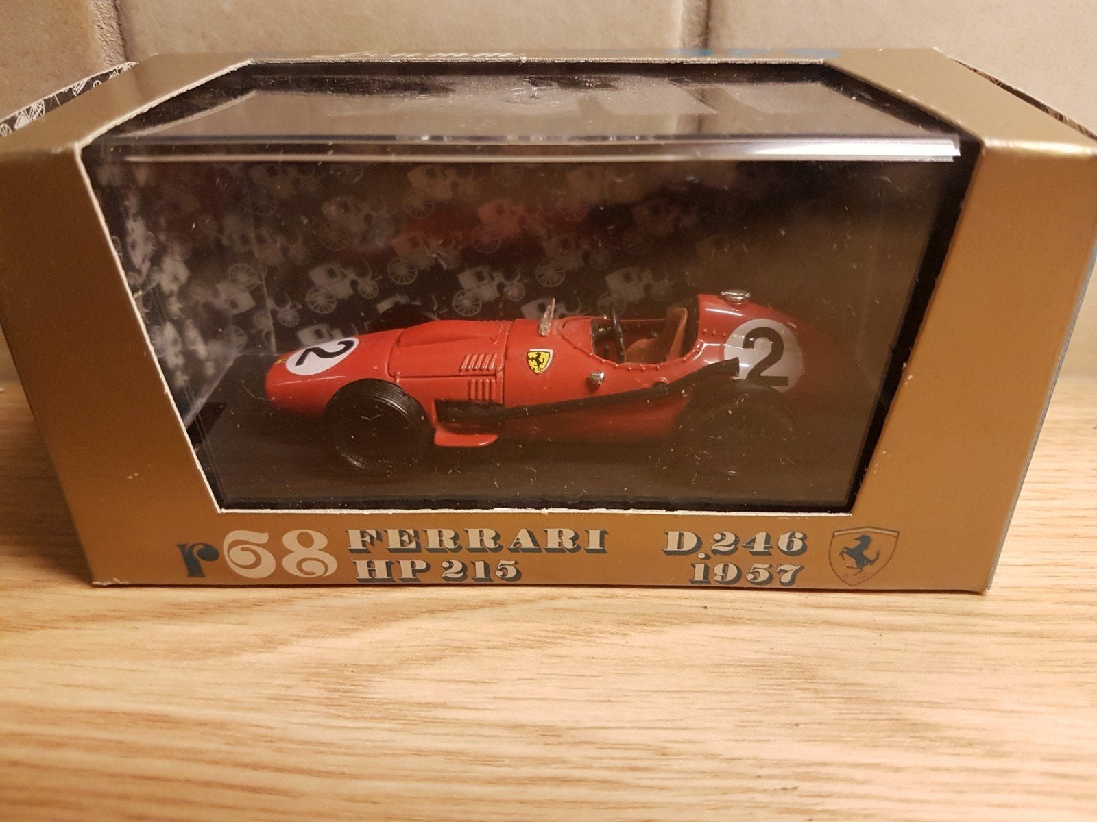 f1 brumm Ferrari D246 Mike hawthorn 1958 world champion, Ophalen of Verzenden, Zo goed als nieuw, Auto, Overige merken