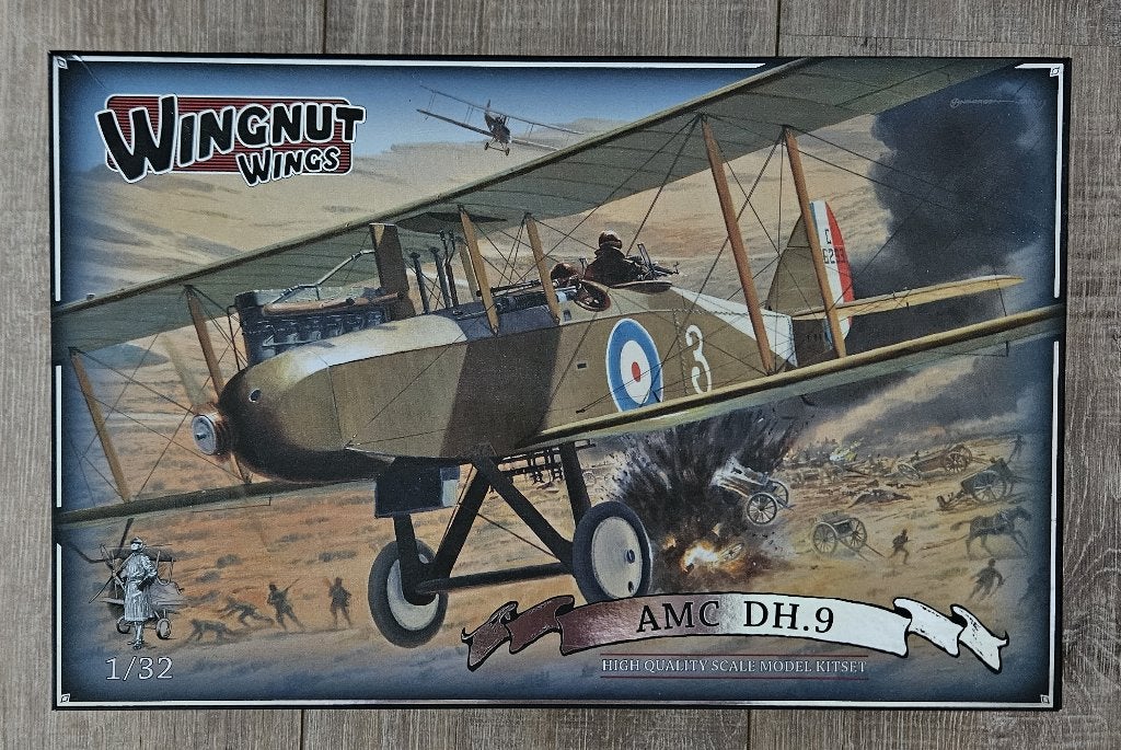 Wingnut Wings AMC.DH.9 - WWI Fighter Plane - 1/32, Overige merken, Nieuw, Ophalen of Verzenden, Groter dan 1:72