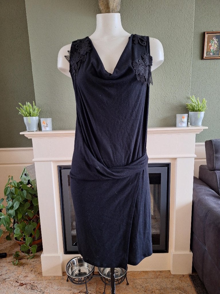 Vanessa Bruno jurk LBD 1 S 36, Verzenden, Zwart, Vanessa Bruno, Zo goed als nieuw