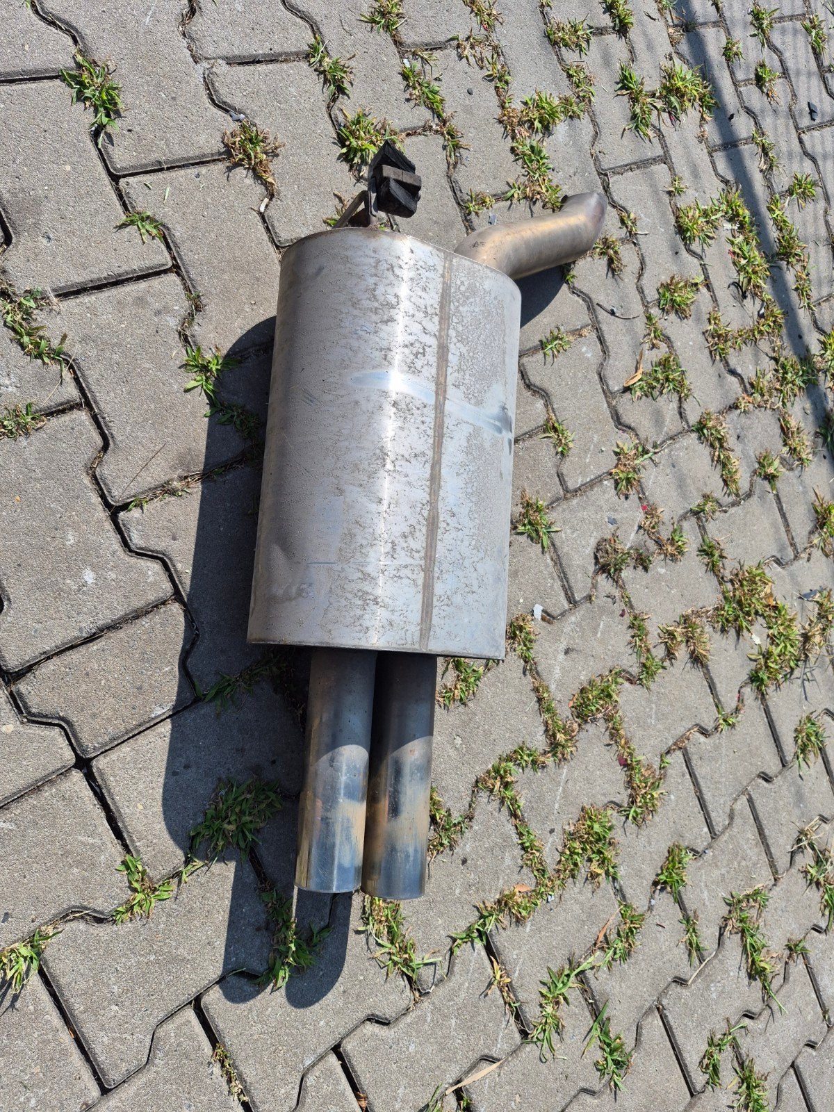 Bmw e39 achterdemper, Ophalen, BMW