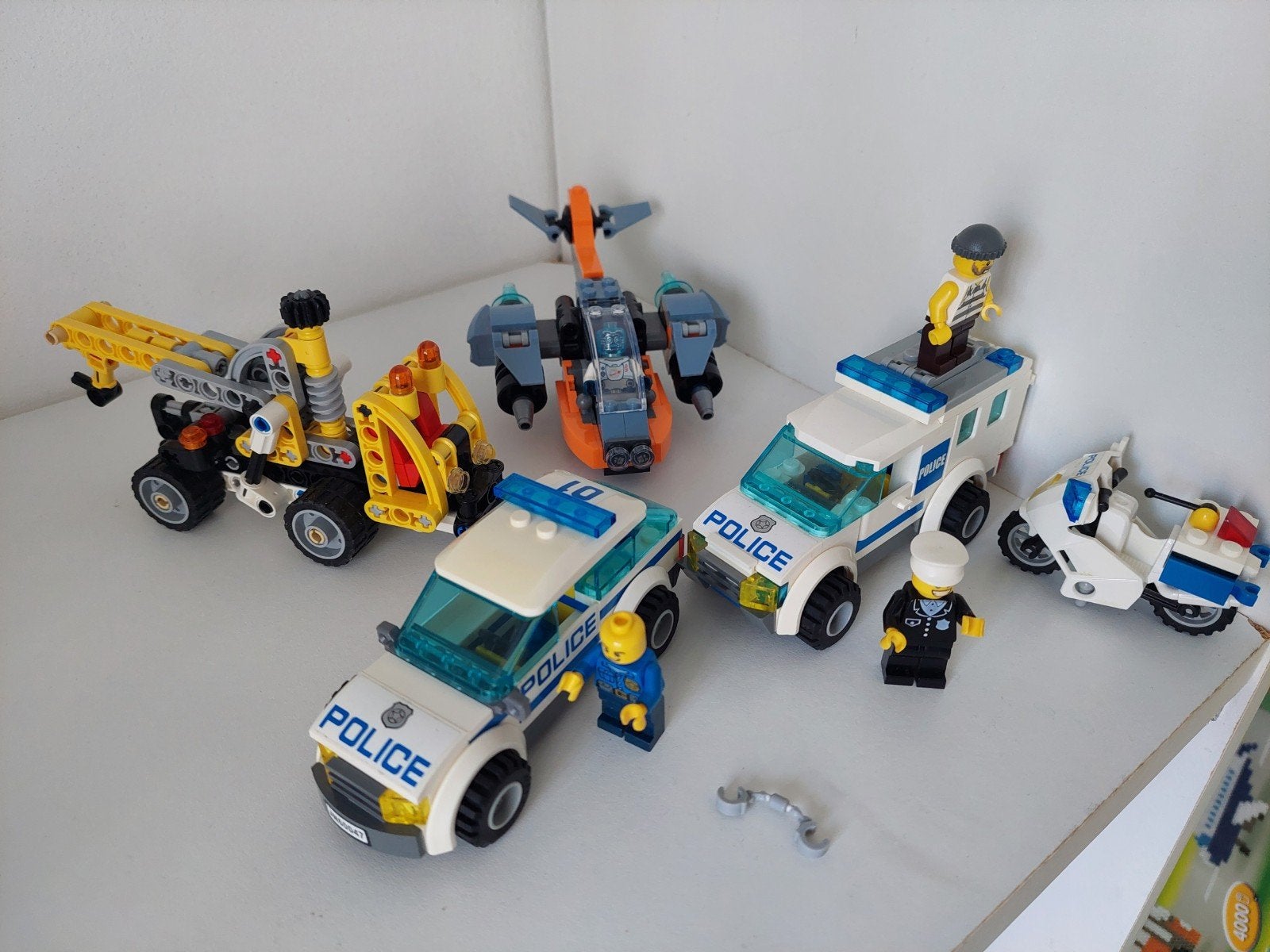 Lego diverse voertuigen politie 3111 42031, Ophalen of Verzenden, Zo goed als nieuw, Lego